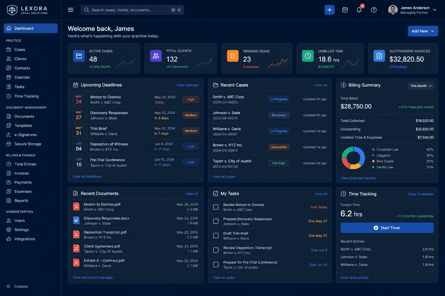 LegalTrack ERP